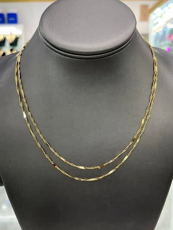 10K SINGAPORE BAR LINK CHAINS