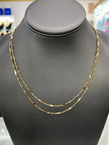 10K SINGAPORE BAR LINK CHAINS