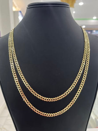 10K 5MM CURB LINK CHAINS