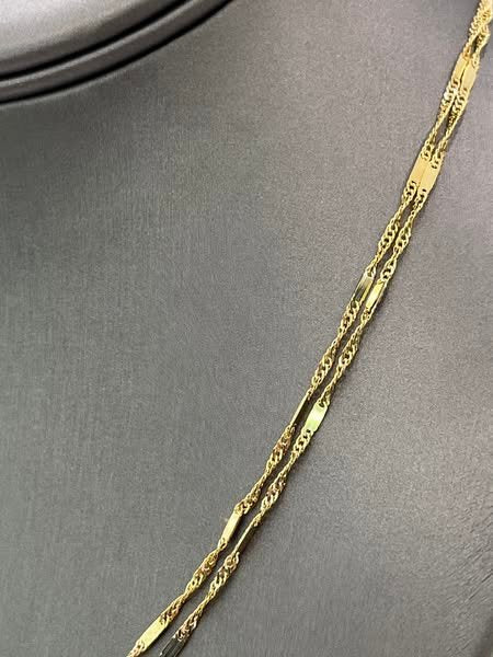 10K SINGAPORE BAR LINK CHAINS