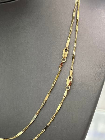 10K SINGAPORE BAR LINK CHAINS